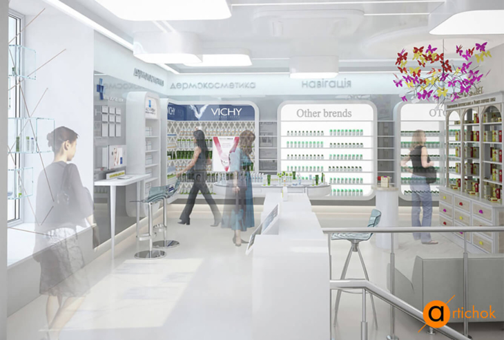 Аптека будущего  Art  i  chok（未来药店）丨乌克兰基辅-23