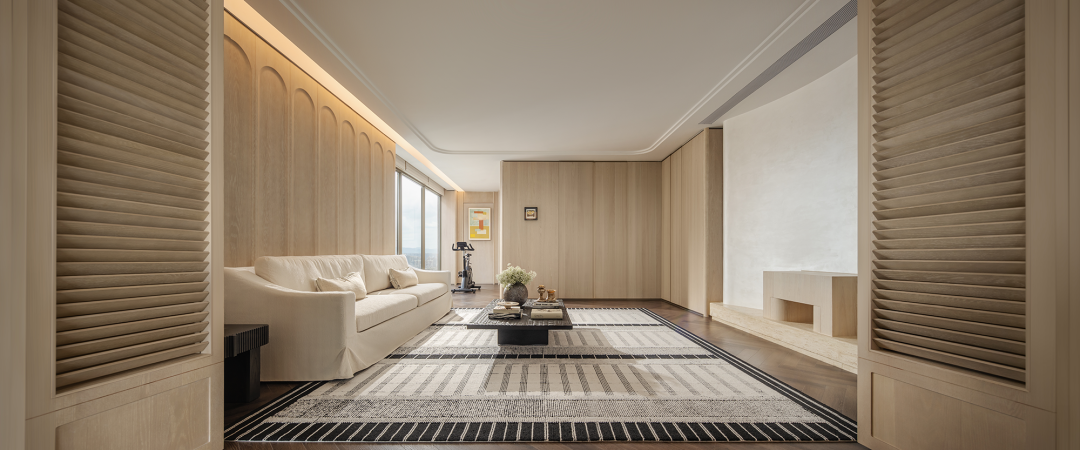 奥迅X新作｜流动艺术馆一826㎡顶层复式豪宅设计-85