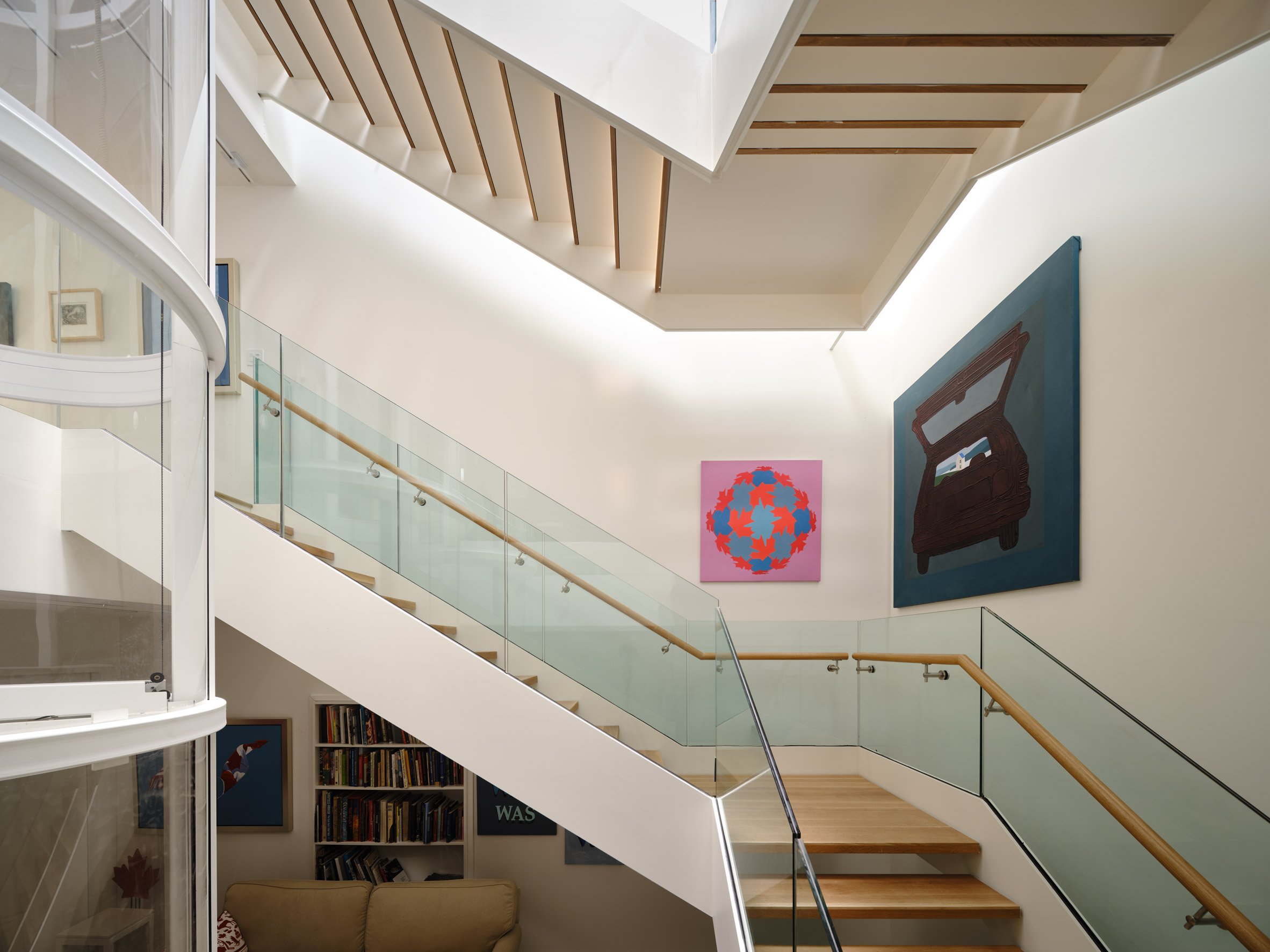 艺术家查尔斯·帕奇特的蓝色画廊 | 工业风建筑的创新设计-7