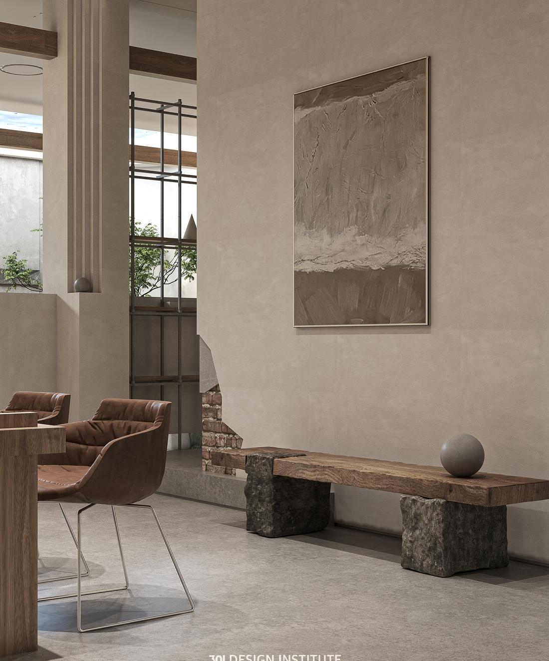 融合自然之美 · 错落空间的现代与古典冲突-25