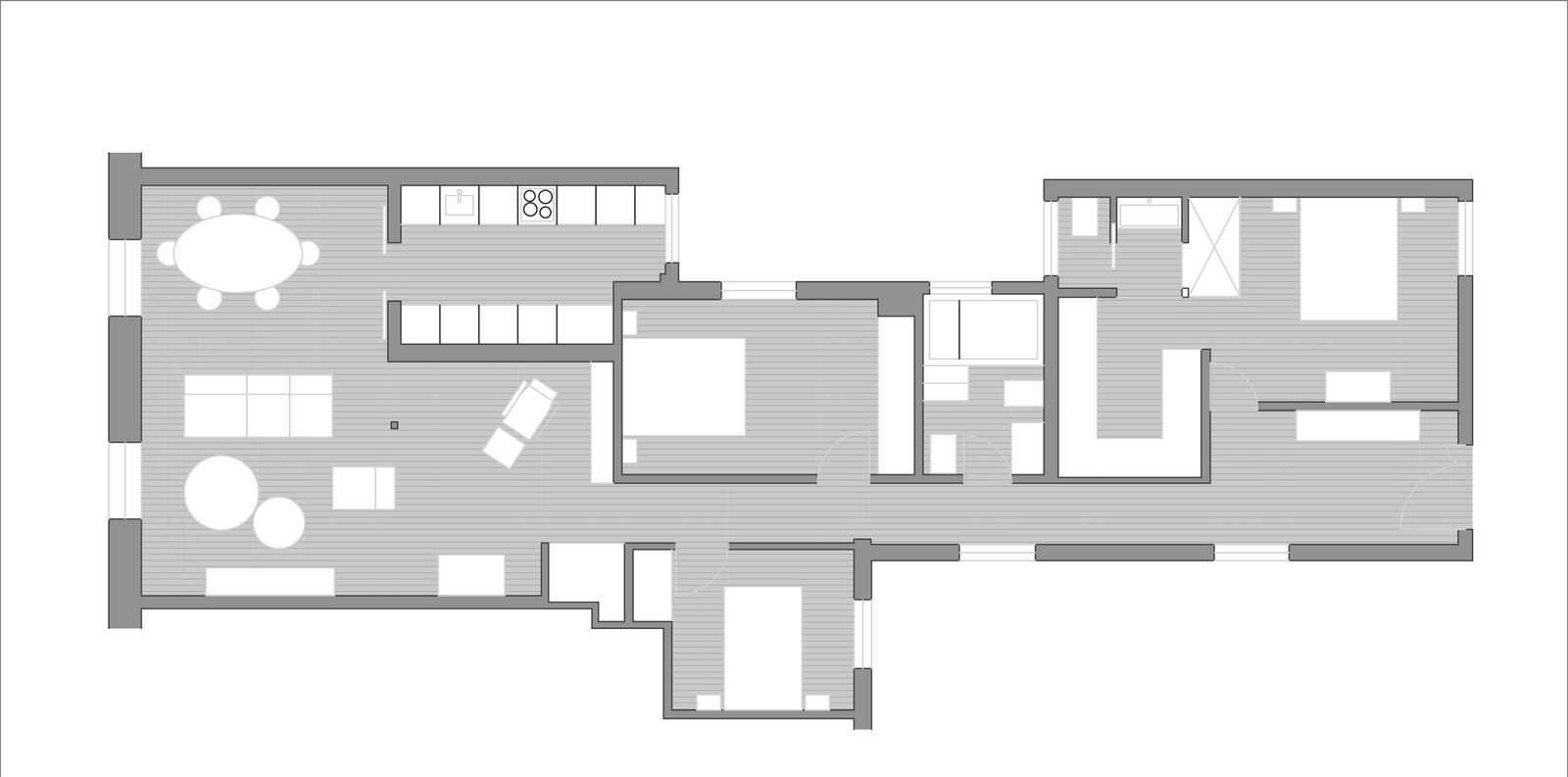 马德里德西家庭公寓全面翻新丨西班牙马德里丨Duke’s House,Amaya Toledo Studio等-41