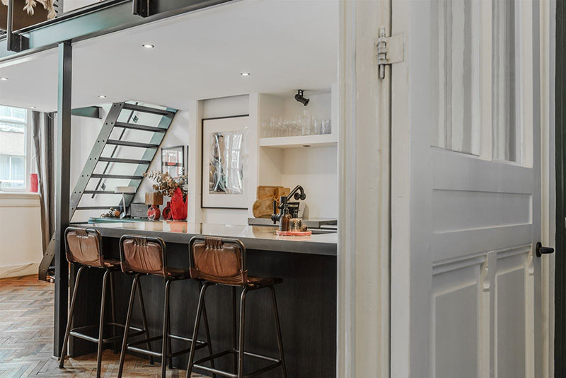 阿姆斯特丹双层阁楼 | 绿意盎然的孩子房-14