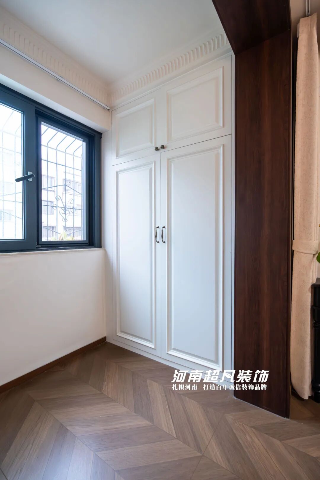 完工首发丨管城区金城街30号院，123㎡老房翻新，美式复古设计，优雅低调绽放-189