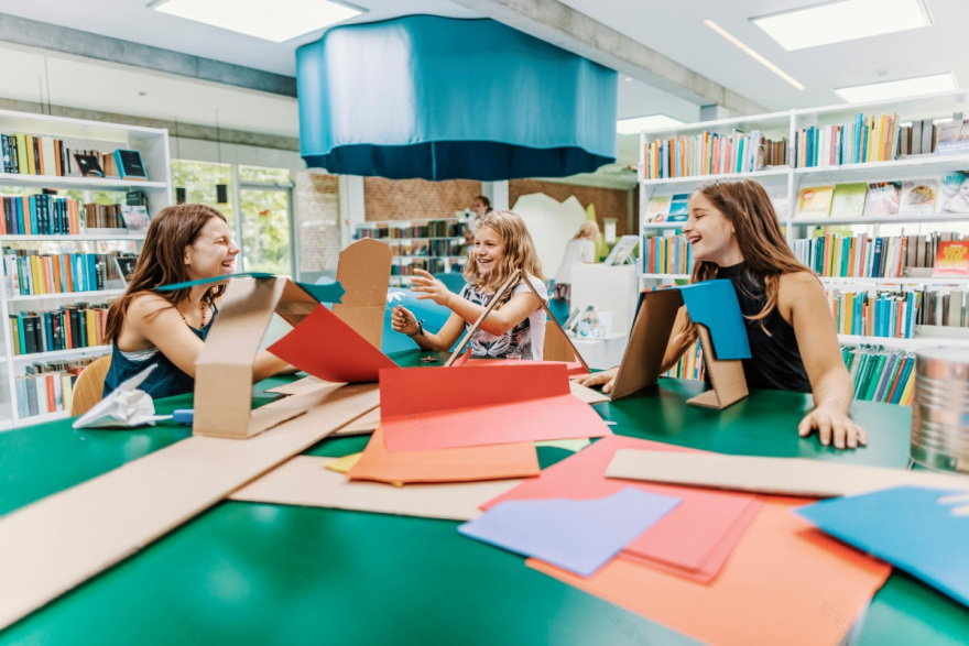 丹麦比隆儿童图书馆 | 创意学习环境激发探索欲望-18