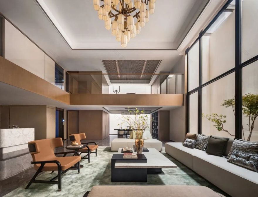 济宁能源蓝城·春风仁里售楼处及样板房丨中国济宁丨金螳螂杭州设计院-4