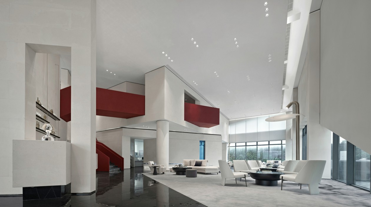 零次方空间设计 | 建筑空间的机械美学 | 徐州金辉· 信步兰庭营销中心-28