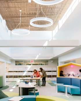 Eden Park Elementary 灵活学习空间设计丨美国克兰斯顿丨Fielding International
