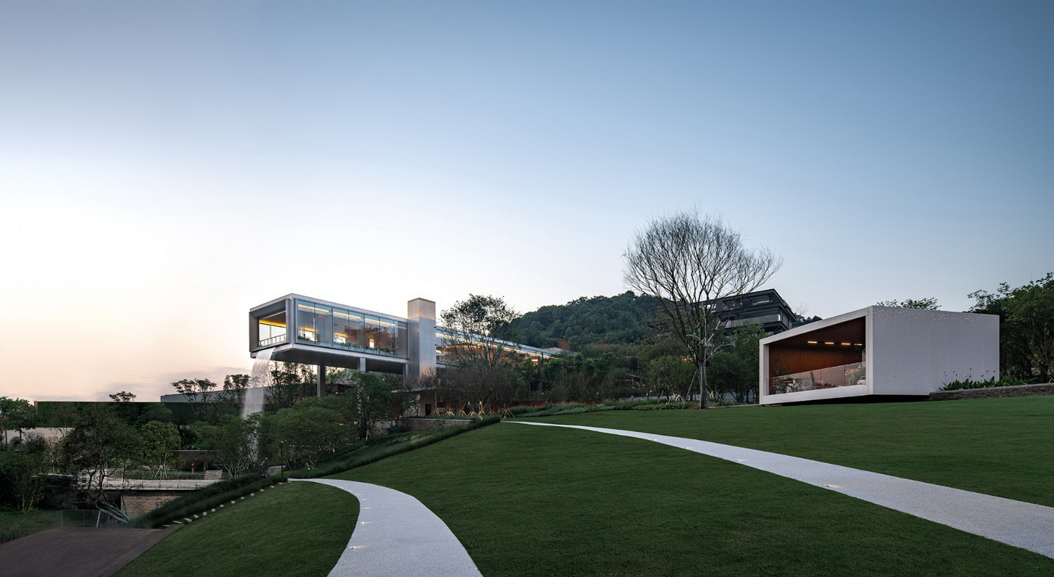 长沙金地·湖山樾社区中心建筑设计丨中国长沙丨PTA上海柏涛-7