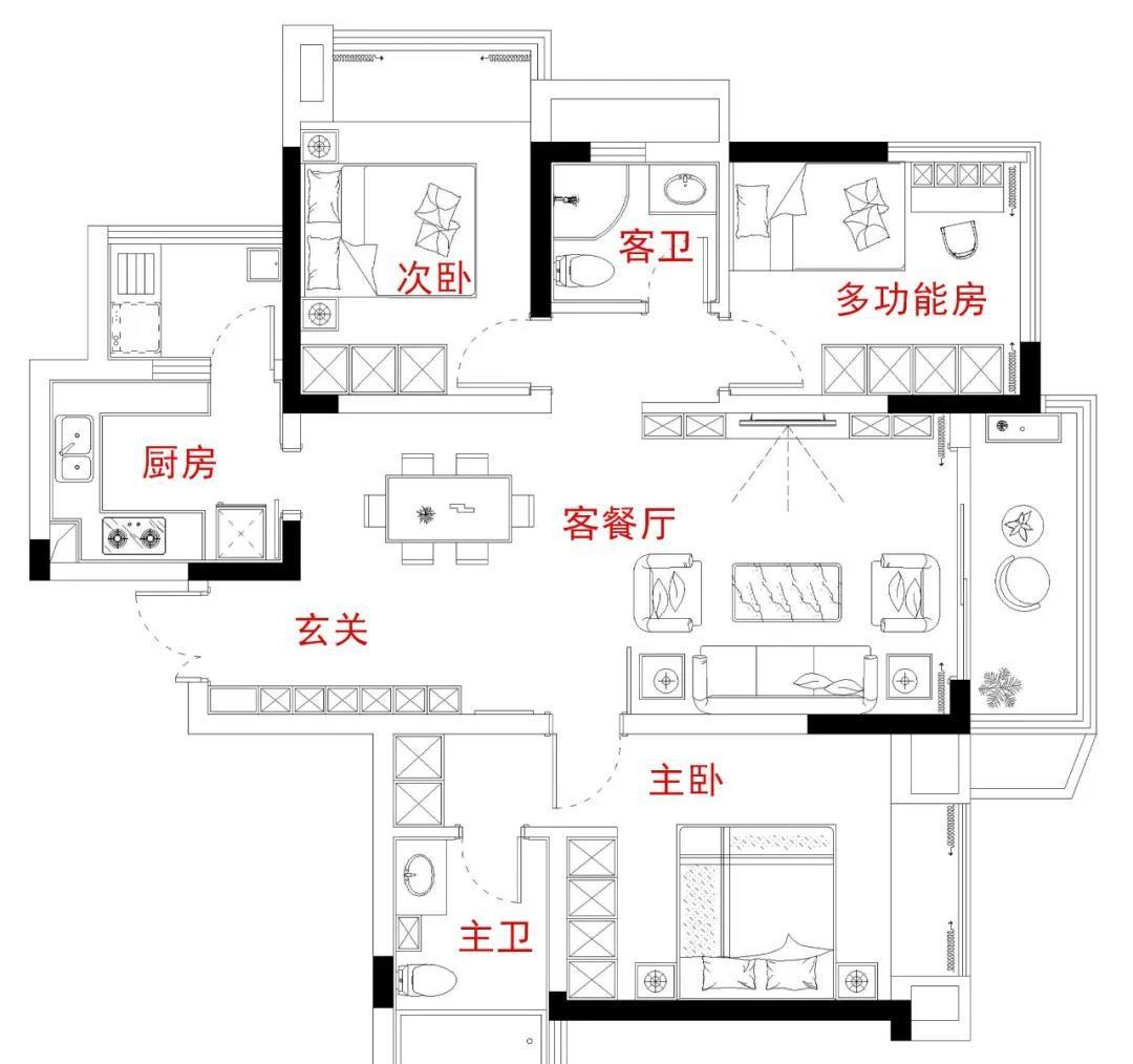 日式原木风家居设计 | 收纳与雅致并重-0