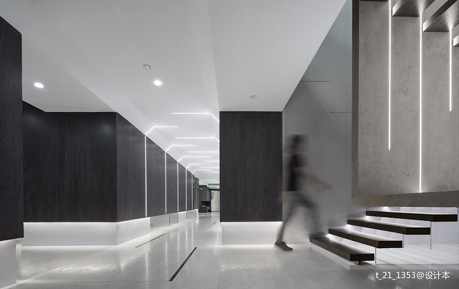 150万元商业展示550平米装修案例·效果图  去繁取简 岩之有物-11