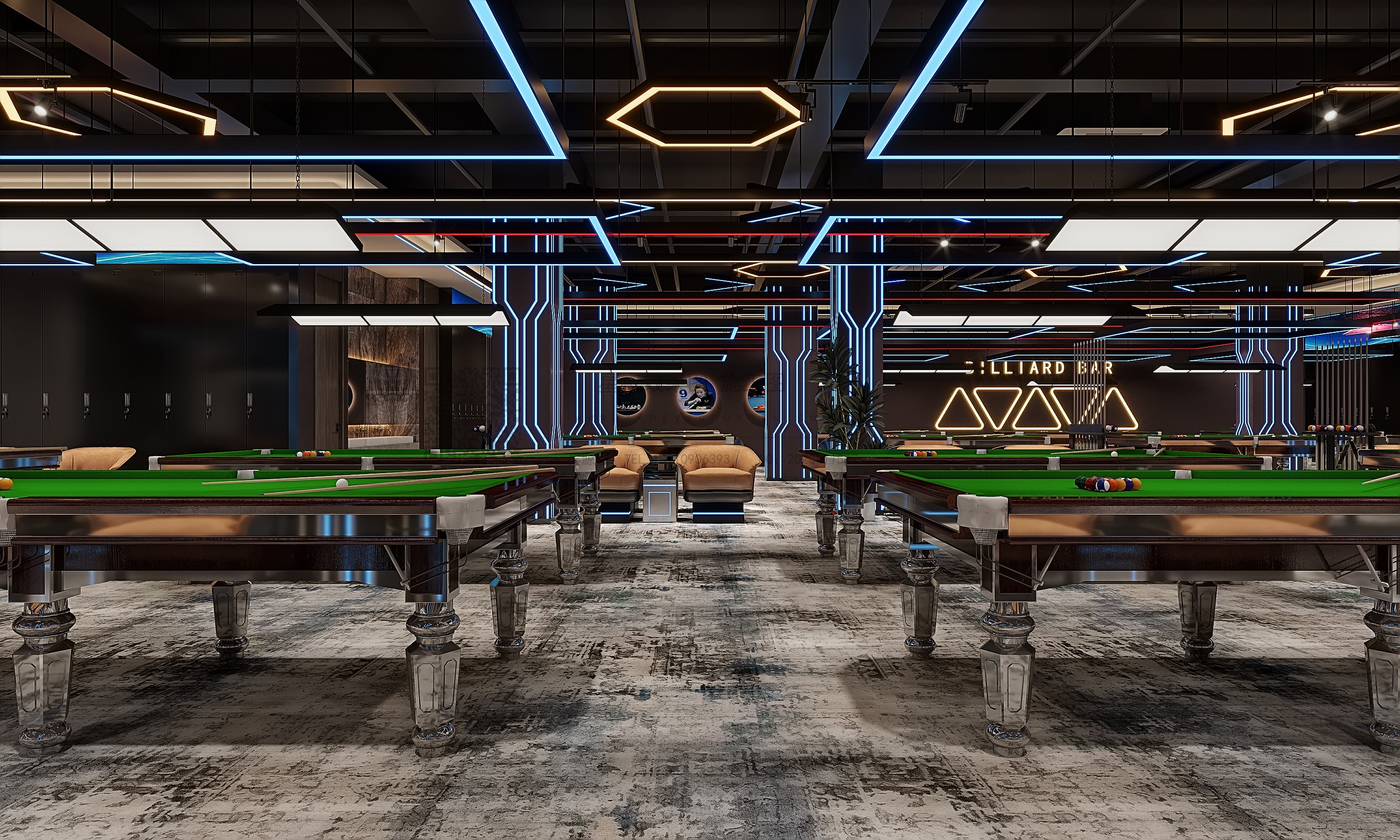 球杆碰撞的清脆声响里，藏着整个夜晚的狂欢-2