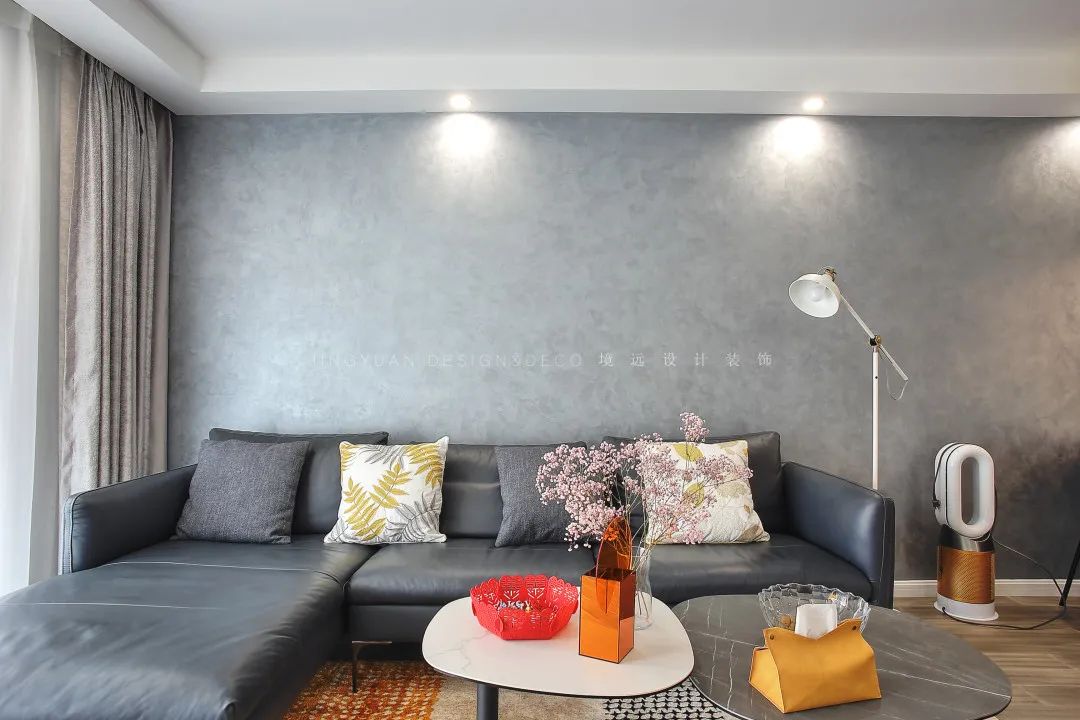 境远装饰 | 90 平现代黑白灰二居室，个性舒适空间-34