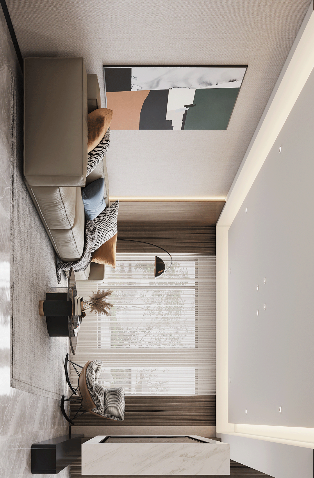 270㎡现代风设计，至简至美，宁静自持！-29