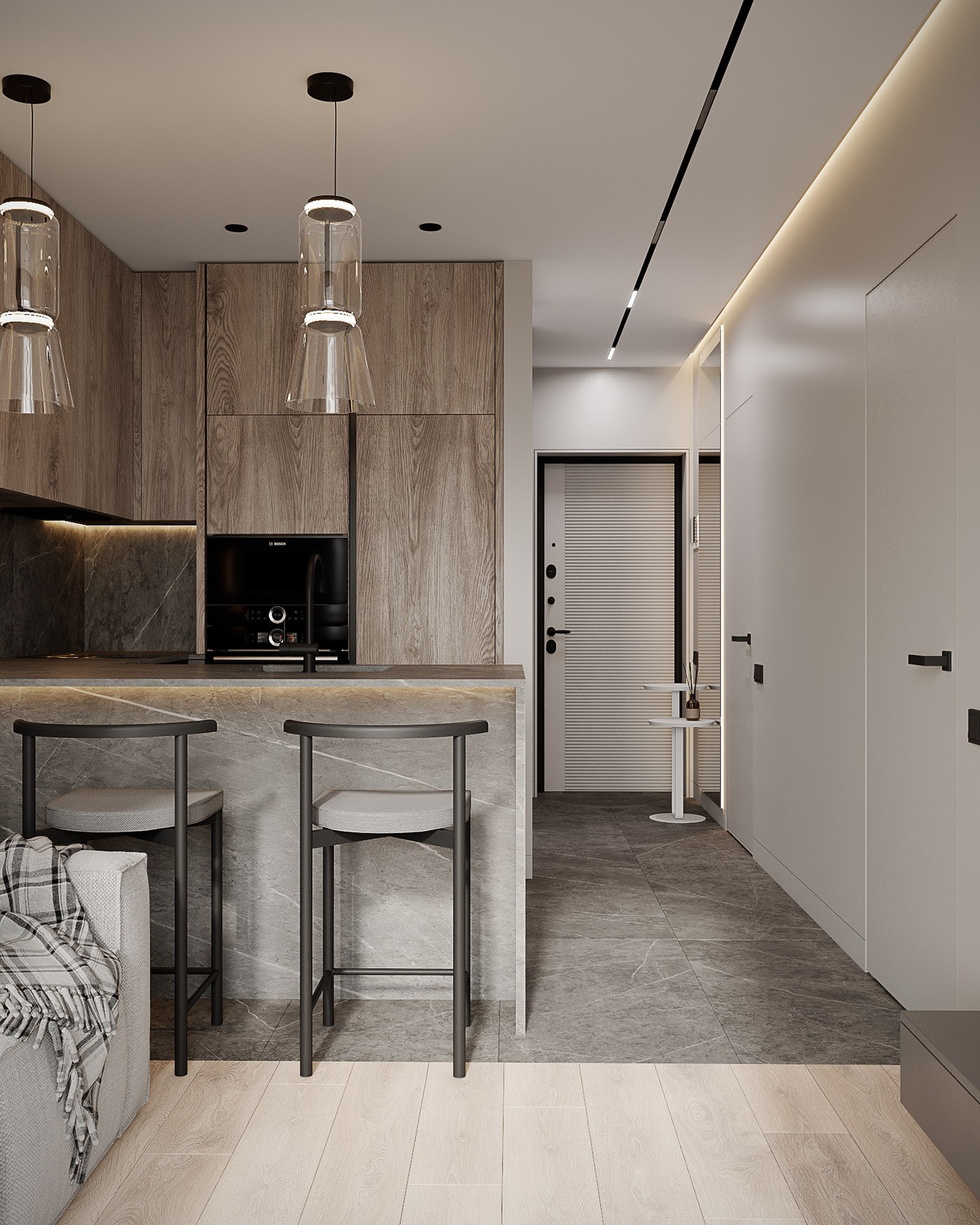 40㎡小空间公寓设计 超精致！-6