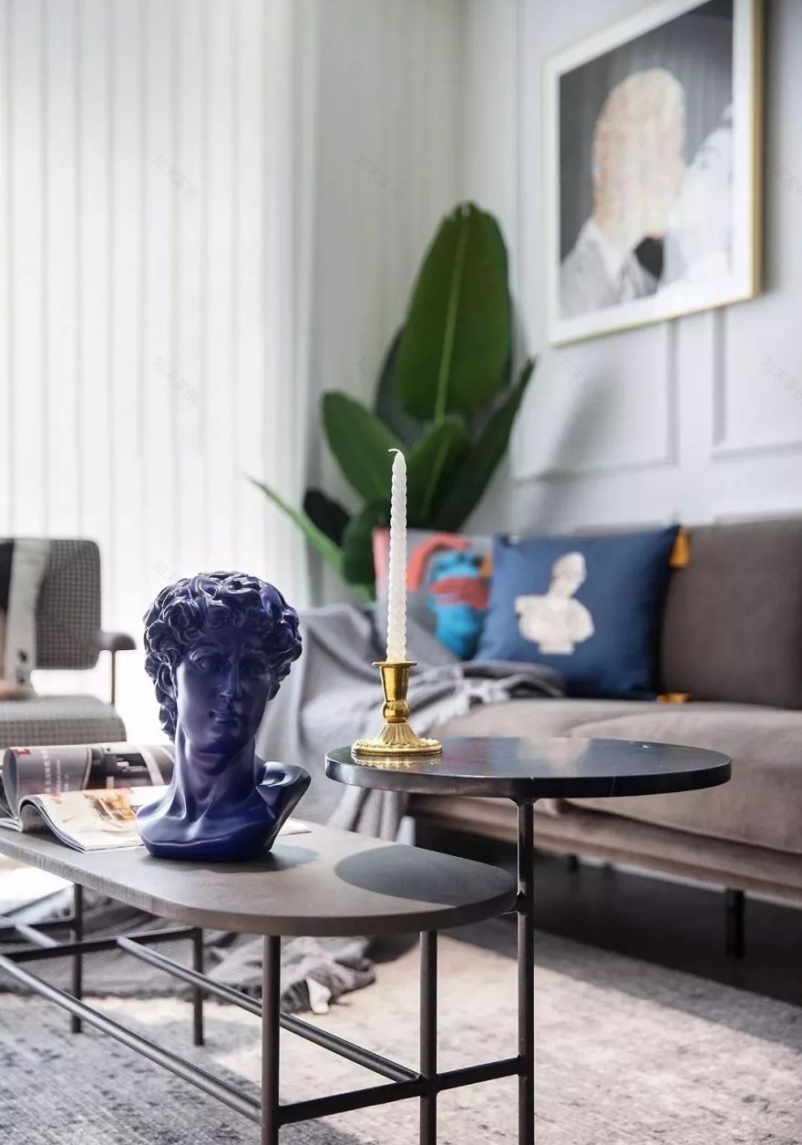 96㎡现代北欧风大套间,温馨时尚家居设计-22