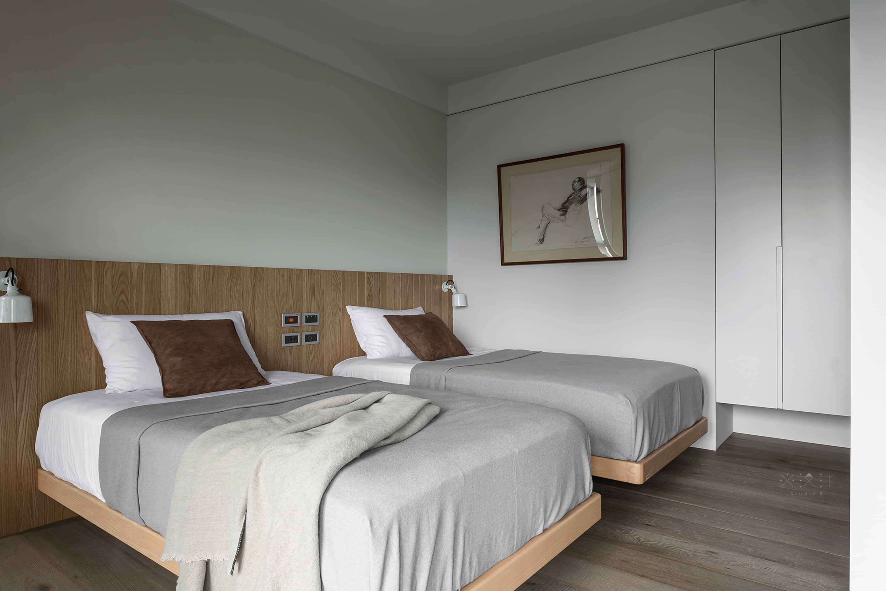 退休夫妻的观景大平层丨必设计 Studio B-75