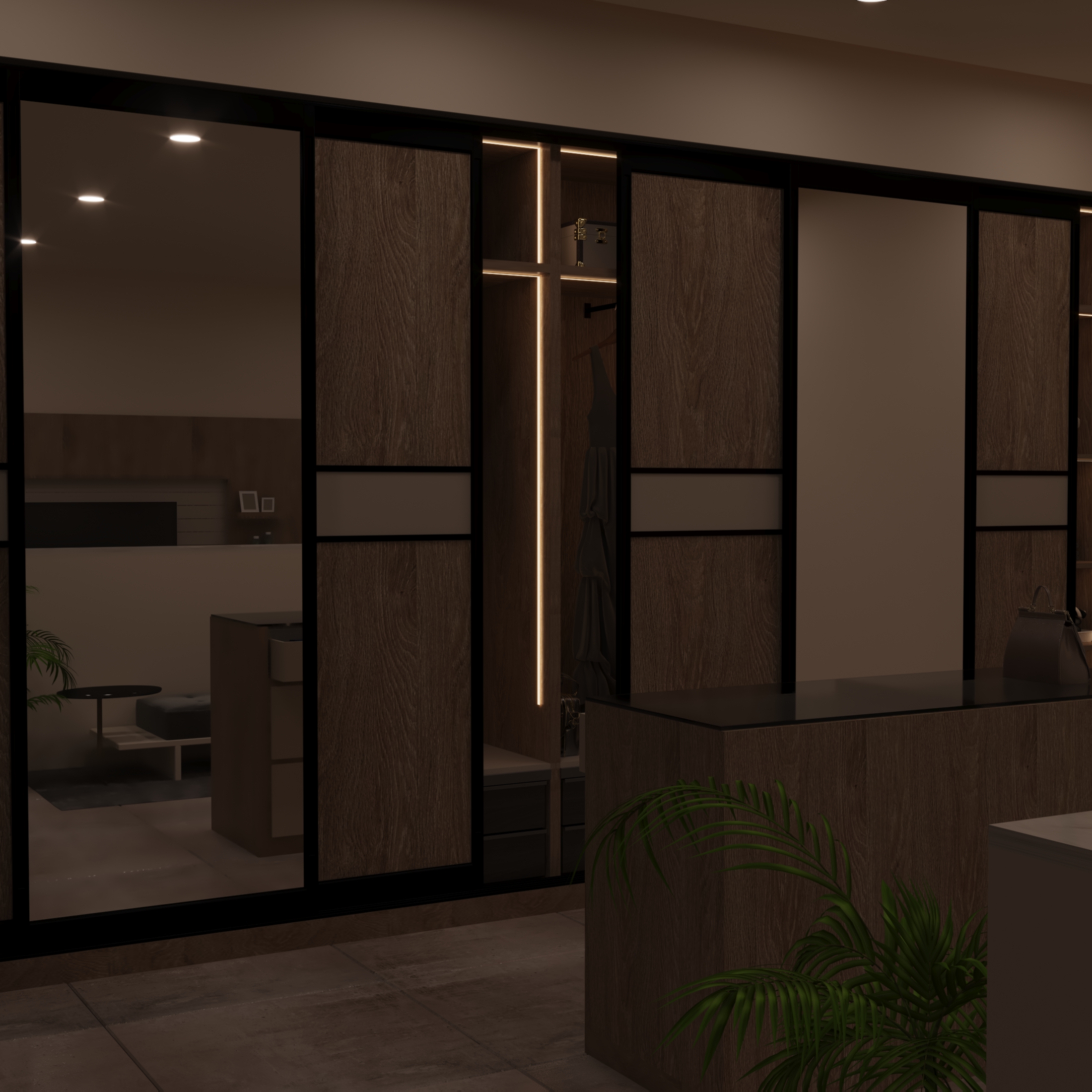 Sliding Door Wardrobe-5