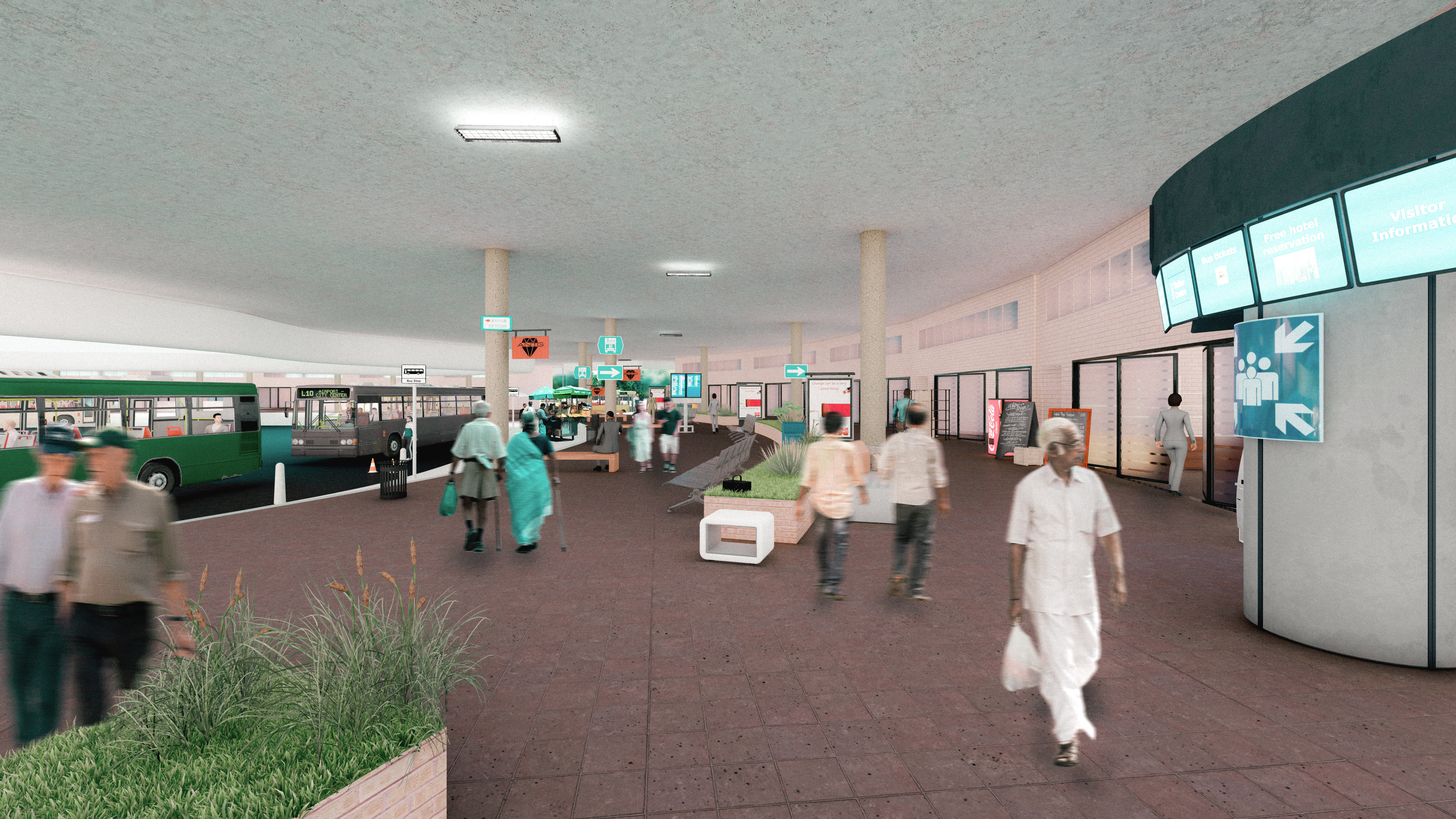 韦拉勒尔公交总站丨印度哥印拜陀-13