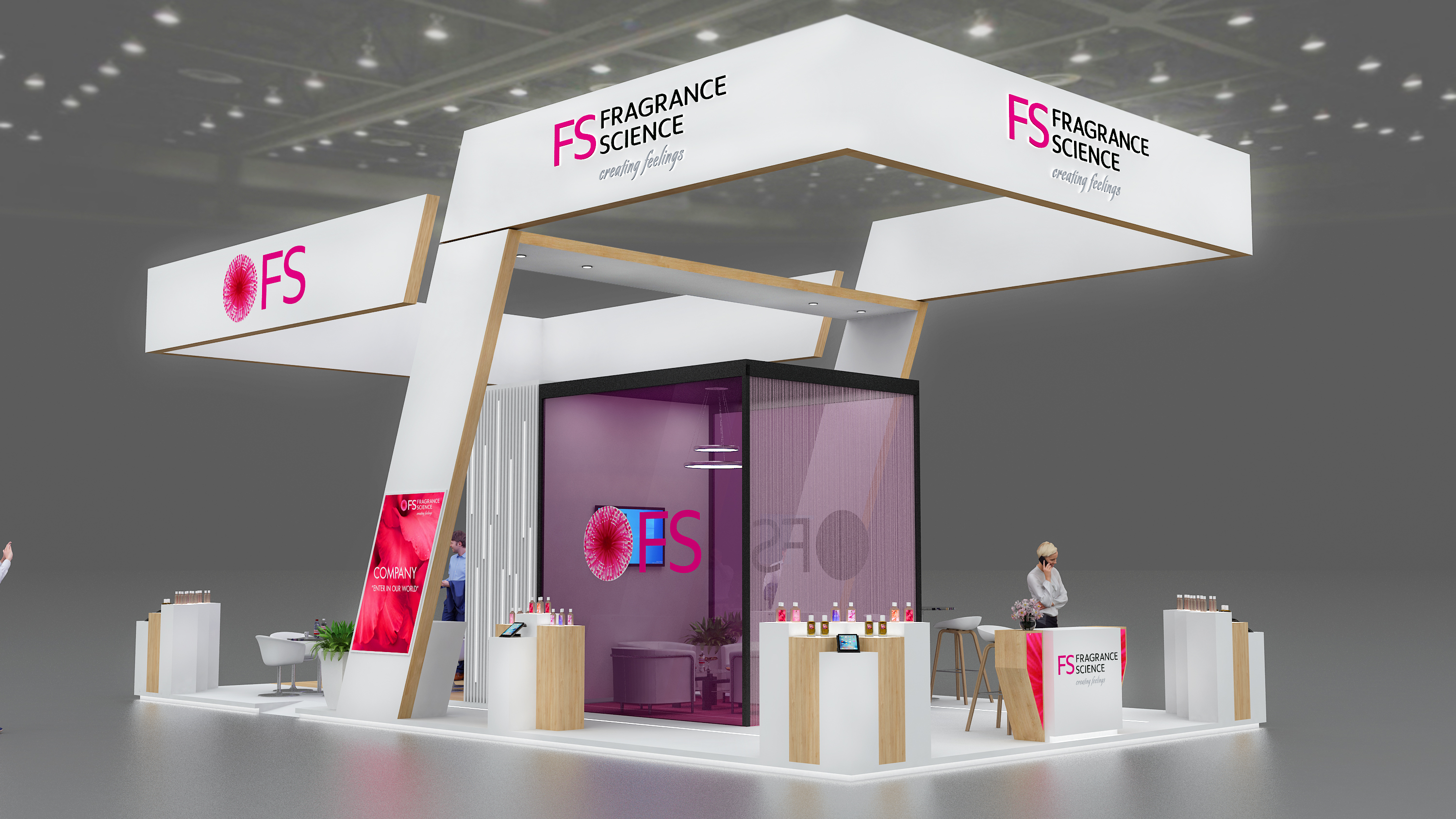 Design concept for exhibition stand - FRAGRANCE SCEINCE-0