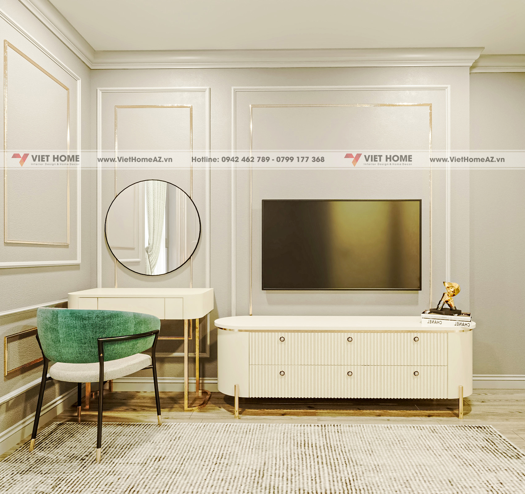 Beau Rivage Nha Trang 公寓室内设计丨越南丨VietHome-9