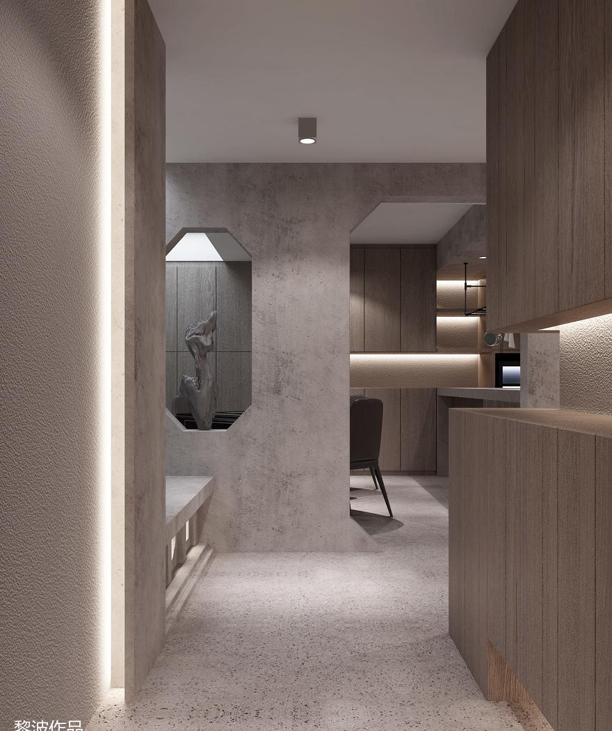 黎波设计作品 | 自然漫步，现代写意空间-46