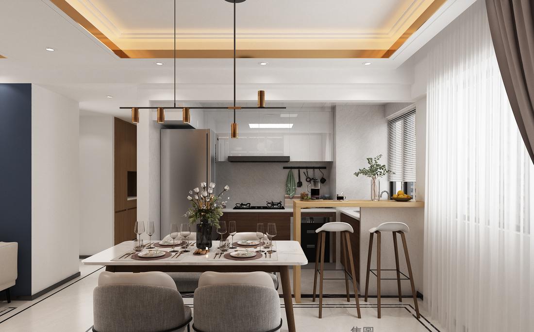 尹宅开放式厨房与北欧风格设计-11