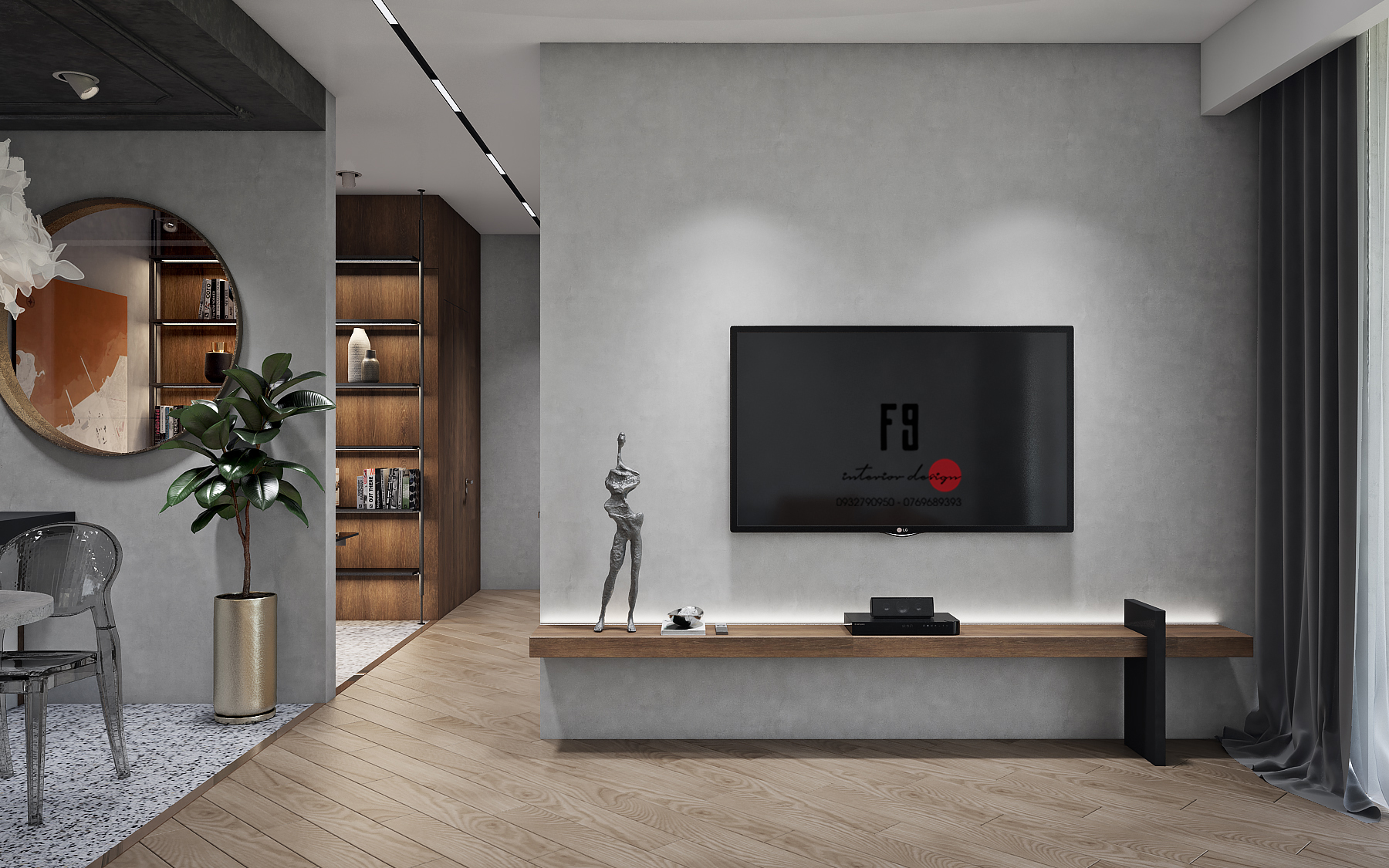 THIẾT KẾ CHUNG CƯ ESTELLA HEIGHT - 90M2-2