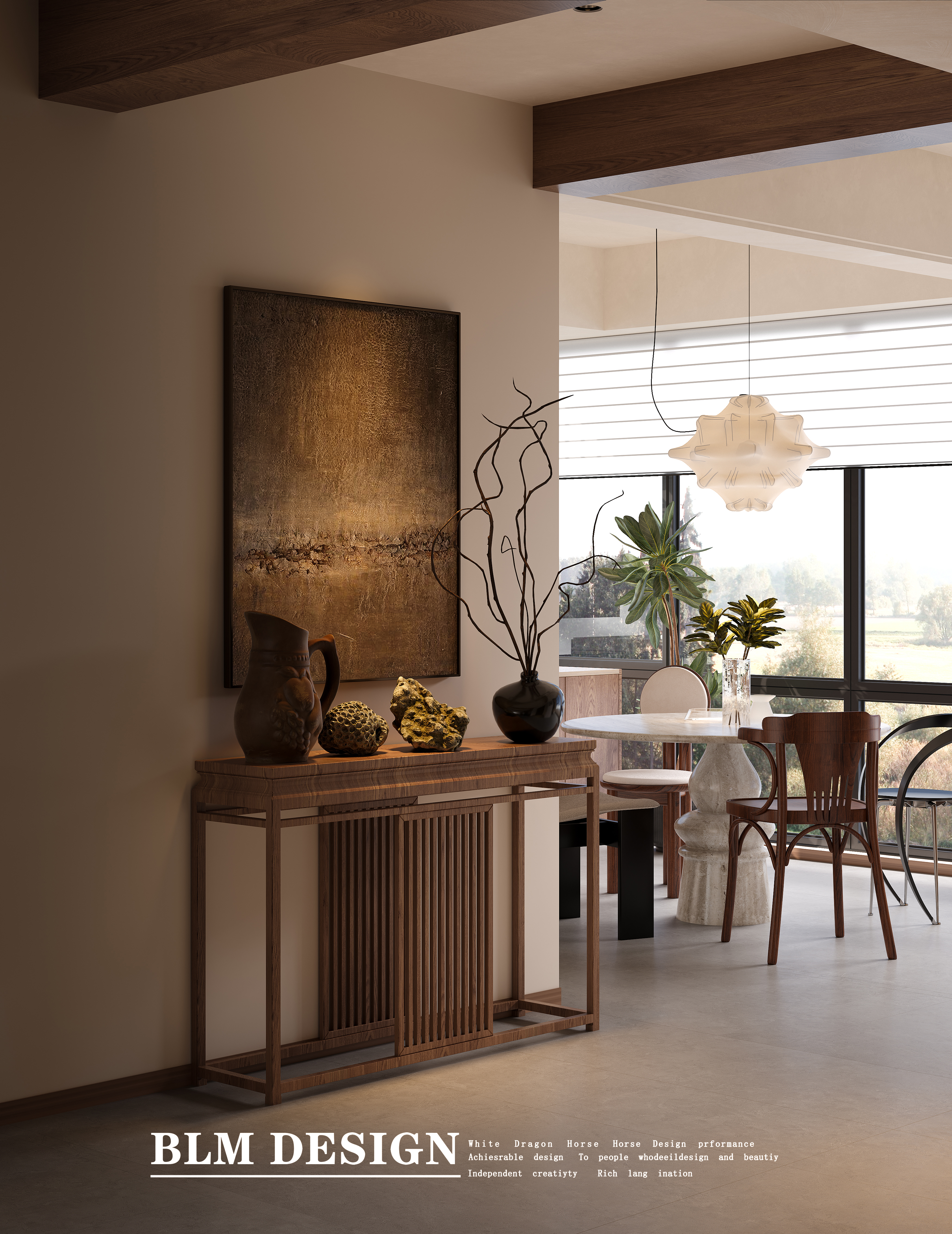 中式家装效果图案例-5