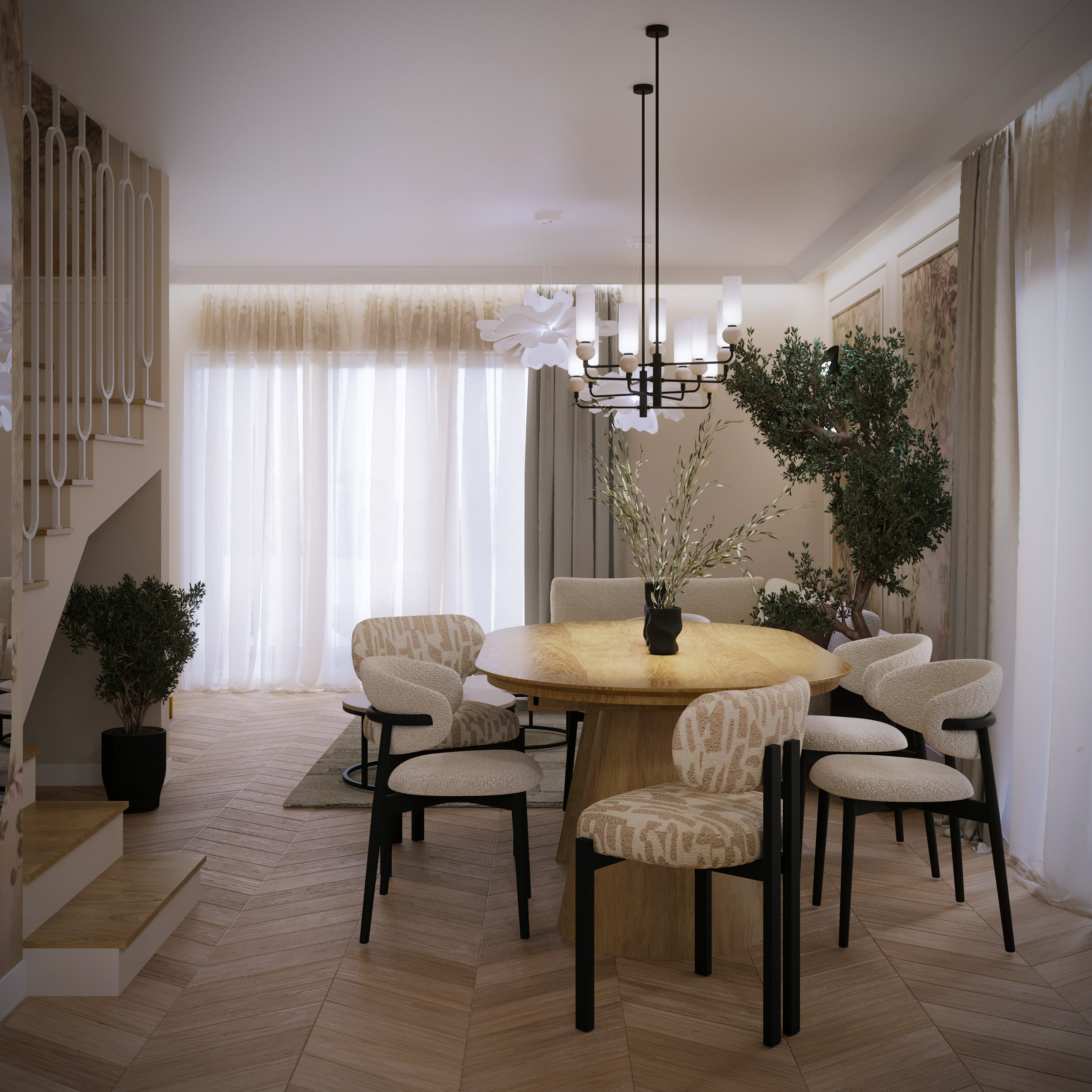 Classical modern House-4