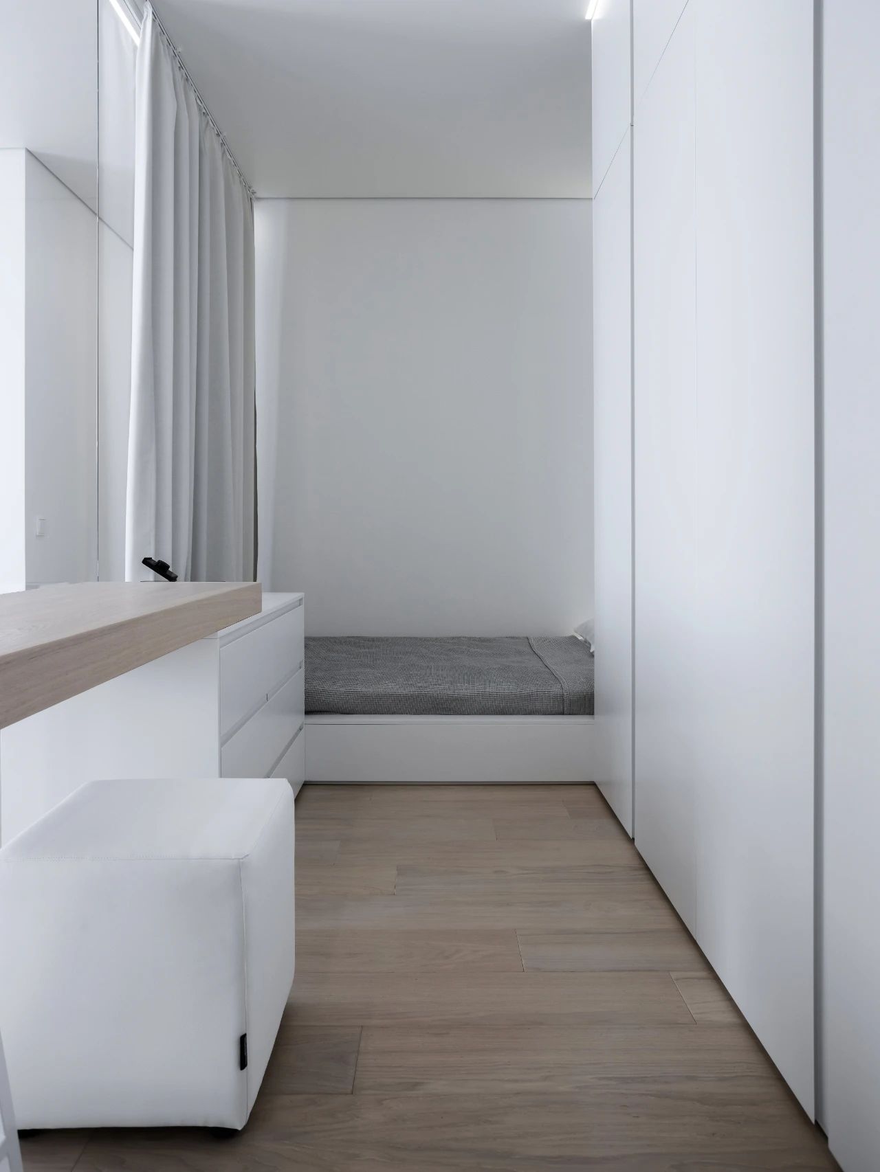 MOD·APART 黑白色调的都市简约丨俄罗斯莫斯科丨Ivan Kochev 及其工作室 ARCHJOINT-57