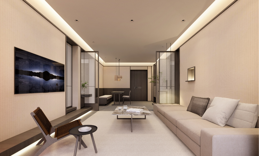 100平米日式现代风-1