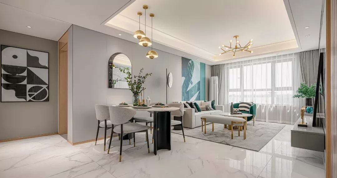 天津旭辉天悦风华样板间 | 绿色都市中的宁静绿洲-17