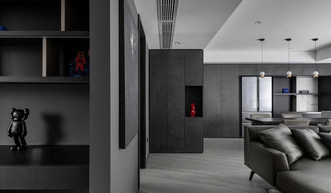 风水调和，空间延伸——起居室设计案例-22