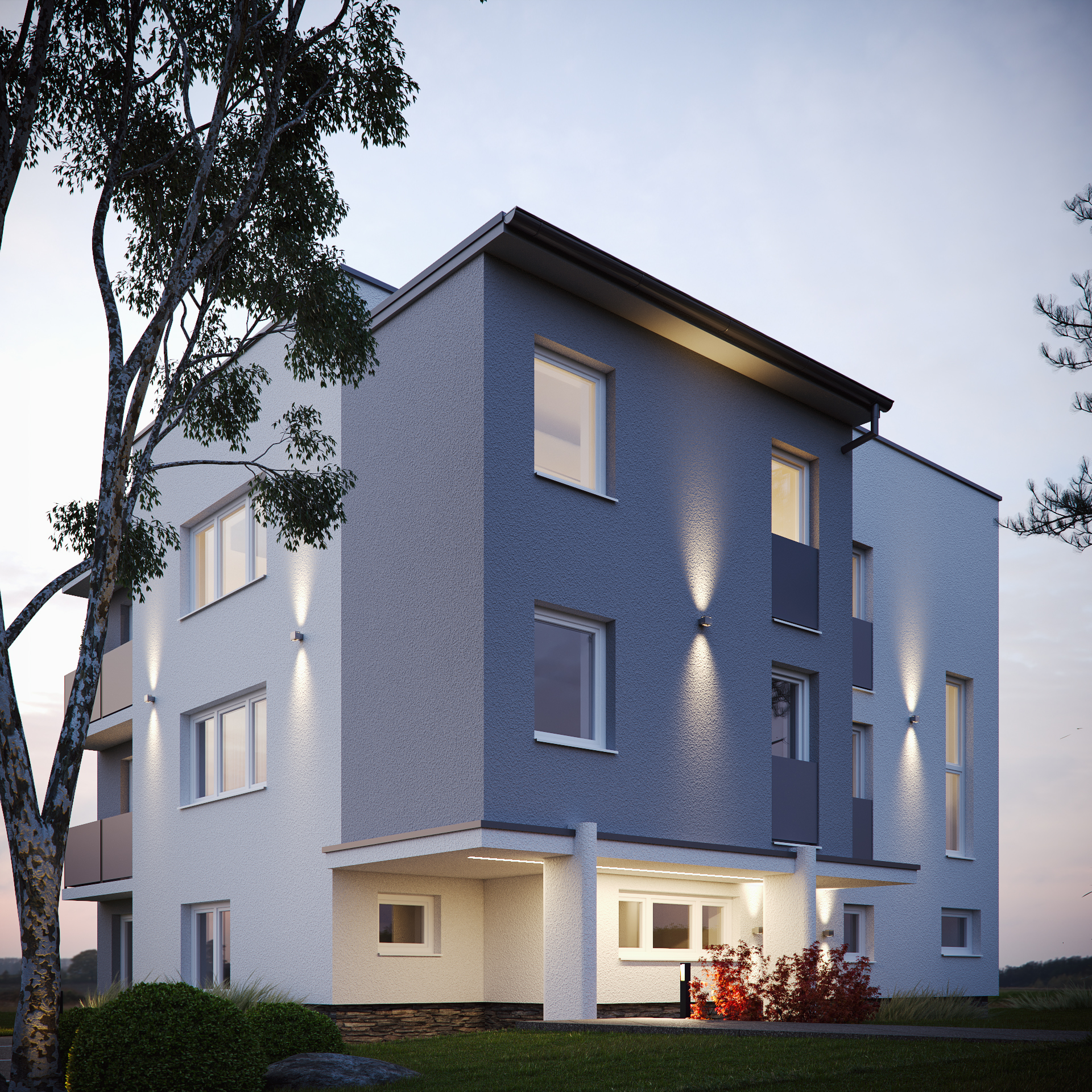 Ružová 室内外可视化设计-8