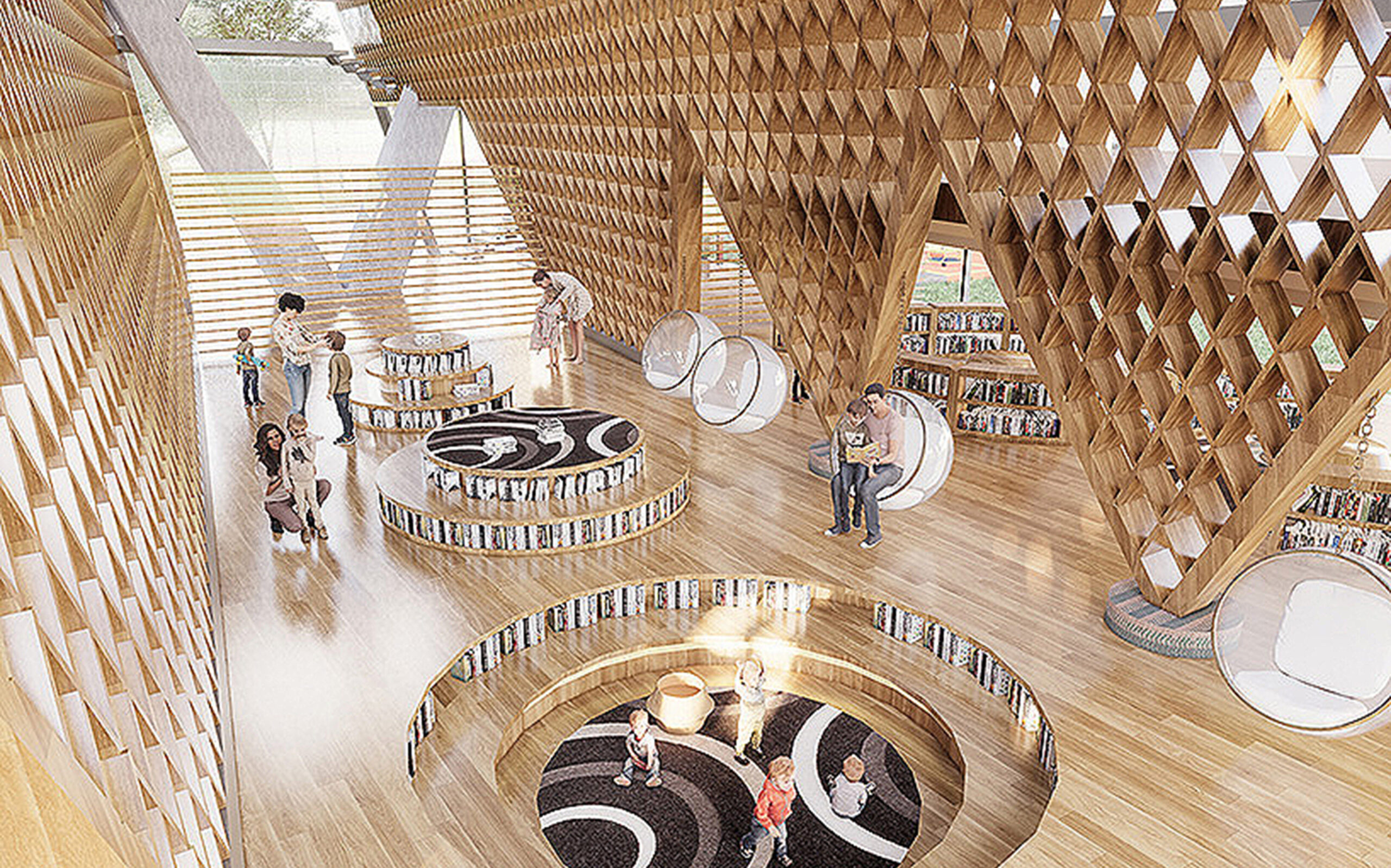 韩国光州图书馆 · 城市公共空间的新篇章-8