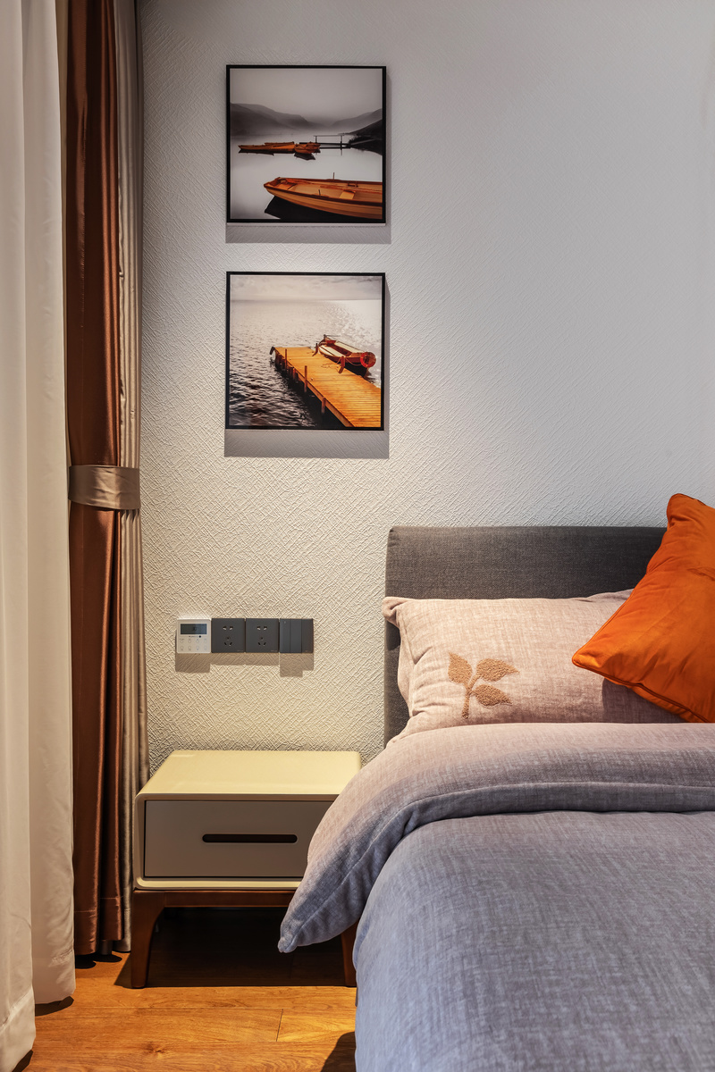 现代小筑 | 简约黑白灰，打造开阔视野的家-16