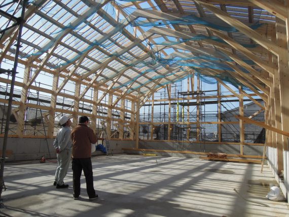 久山幼稚園上棟式丨環・設計工房-19