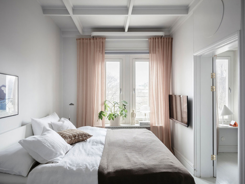 Gothenburg 魅力白公寓，女性化温馨设计-23