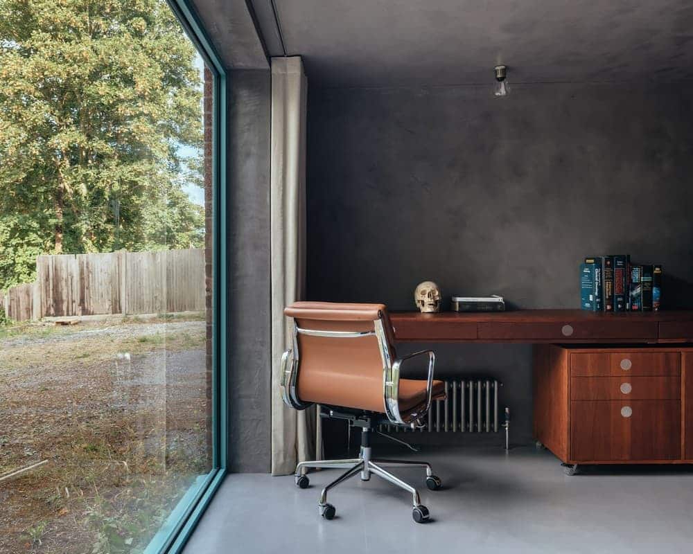 神经外科医生和软件工程师的30平米车库改造家庭办公室丨英国伦敦-18