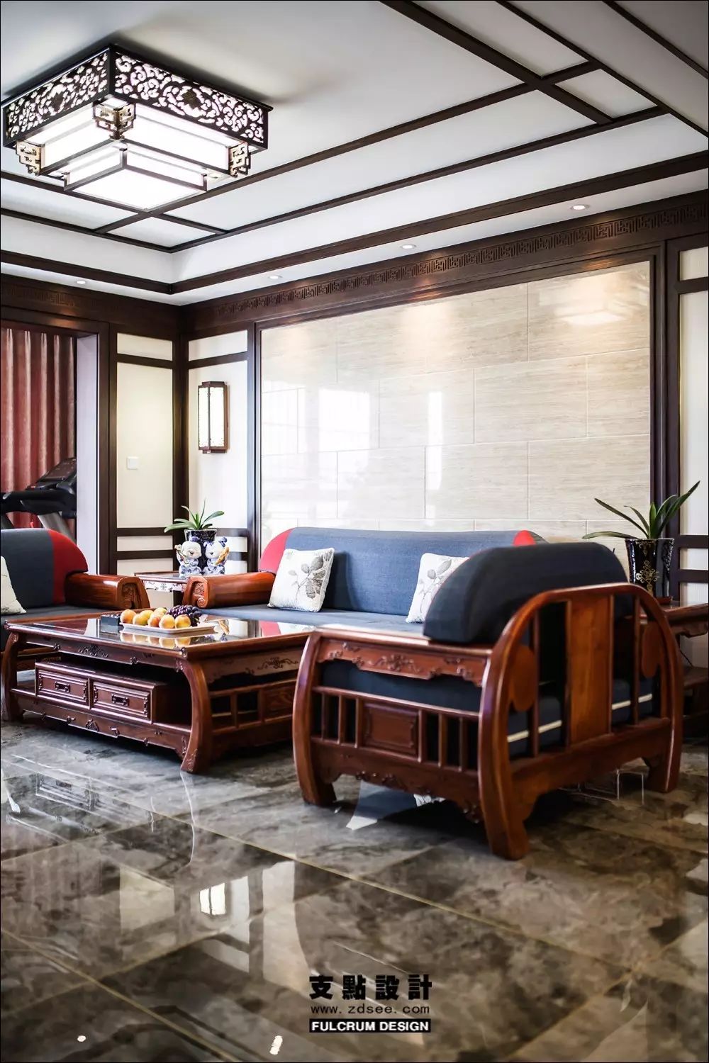 锦绣华府·听泉亭 | 现代元素与传统元素完美结合的中式设计-5