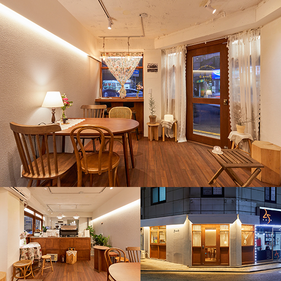 温馨八坪咖啡厅，外观吸睛设计-1