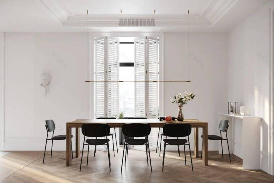 极简留白,诗意空间 · 现代高级住宅设计丨某某设计师-14