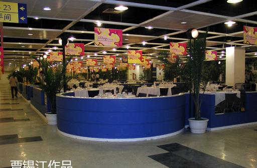 天津家和海鲜巨无霸——现代简约风格的海鲜餐厅设计-36