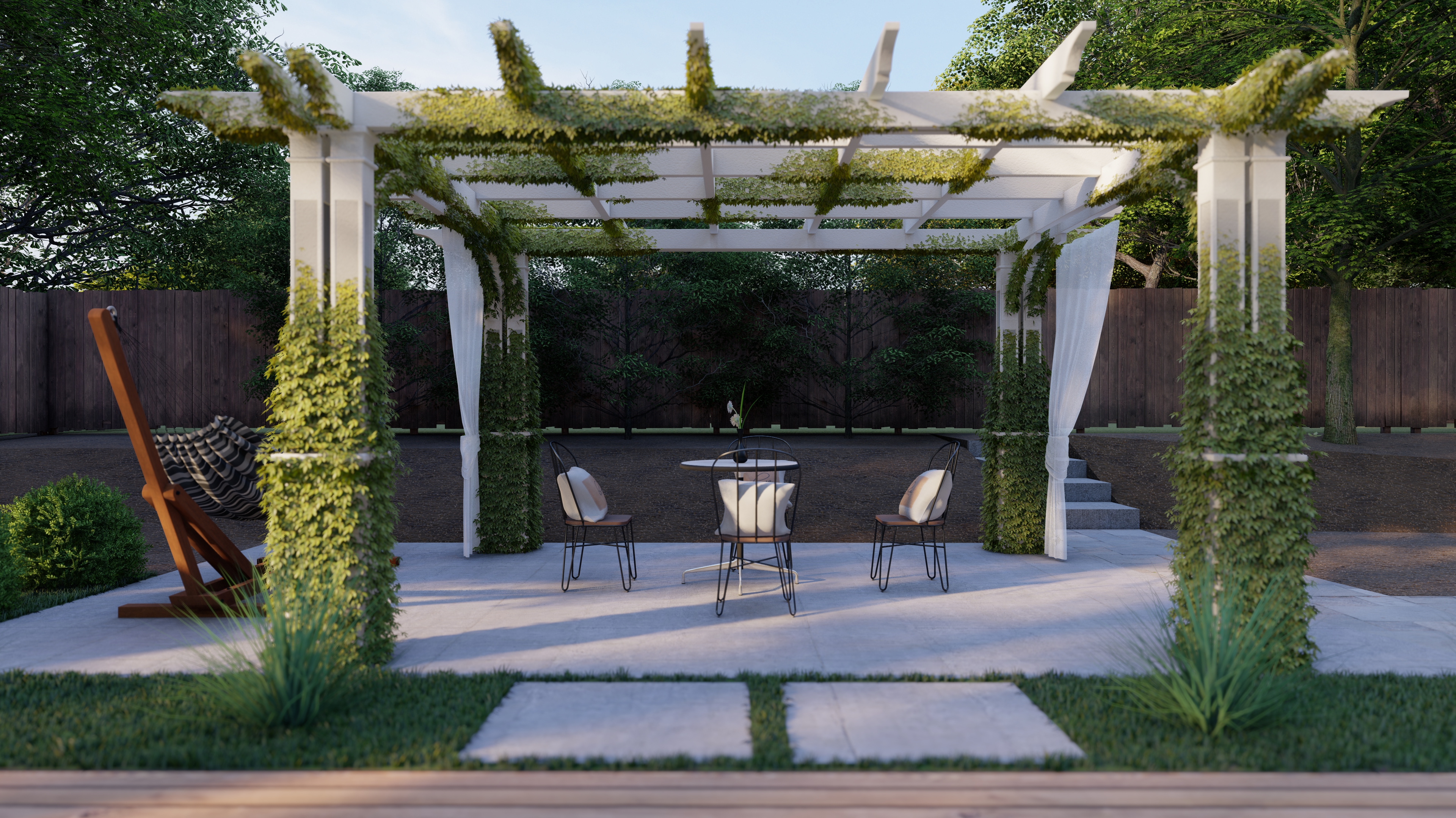 Small Backyard Landscape design-3