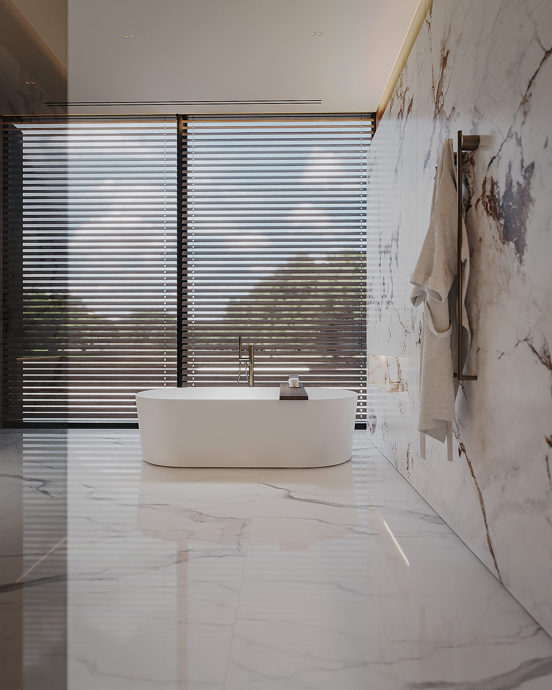 朱美拉现代奢华浴室丨United Arab EmiratesDubai-3