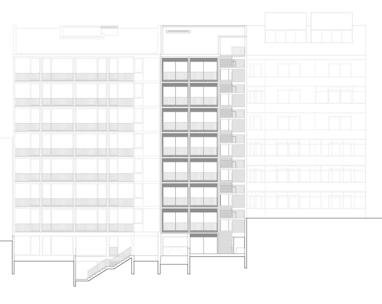 葡萄牙 Pinto Bessa II 住宅楼丨葡萄牙波尔图丨depA architects-33