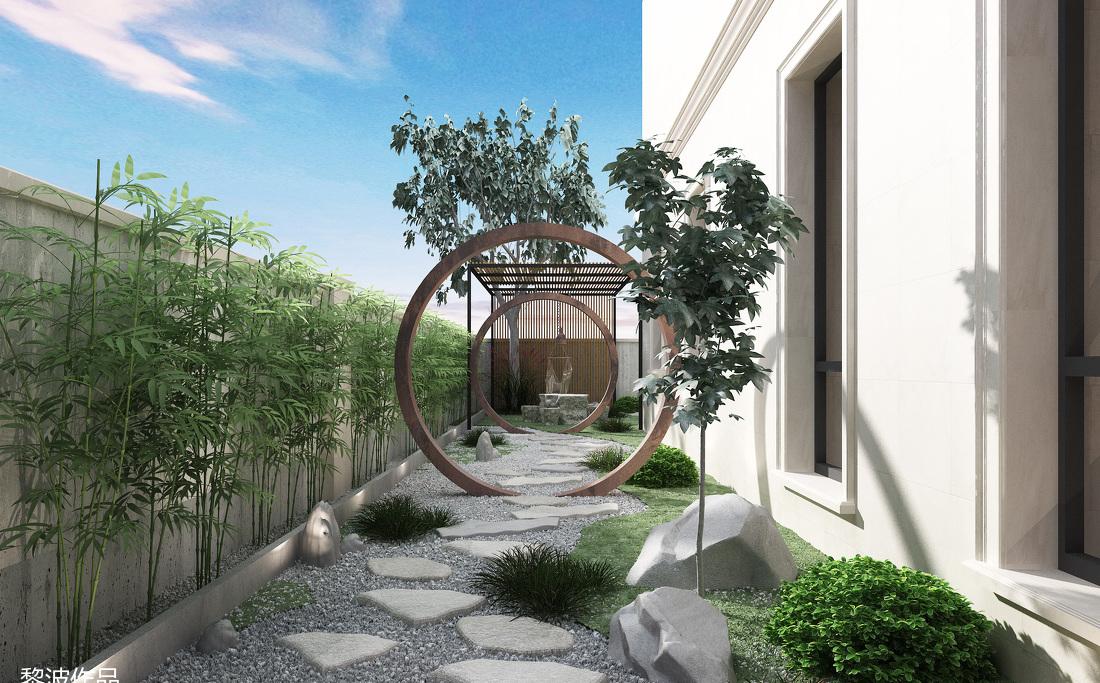 黎波设计作品 | 自然漫步，现代写意空间-70