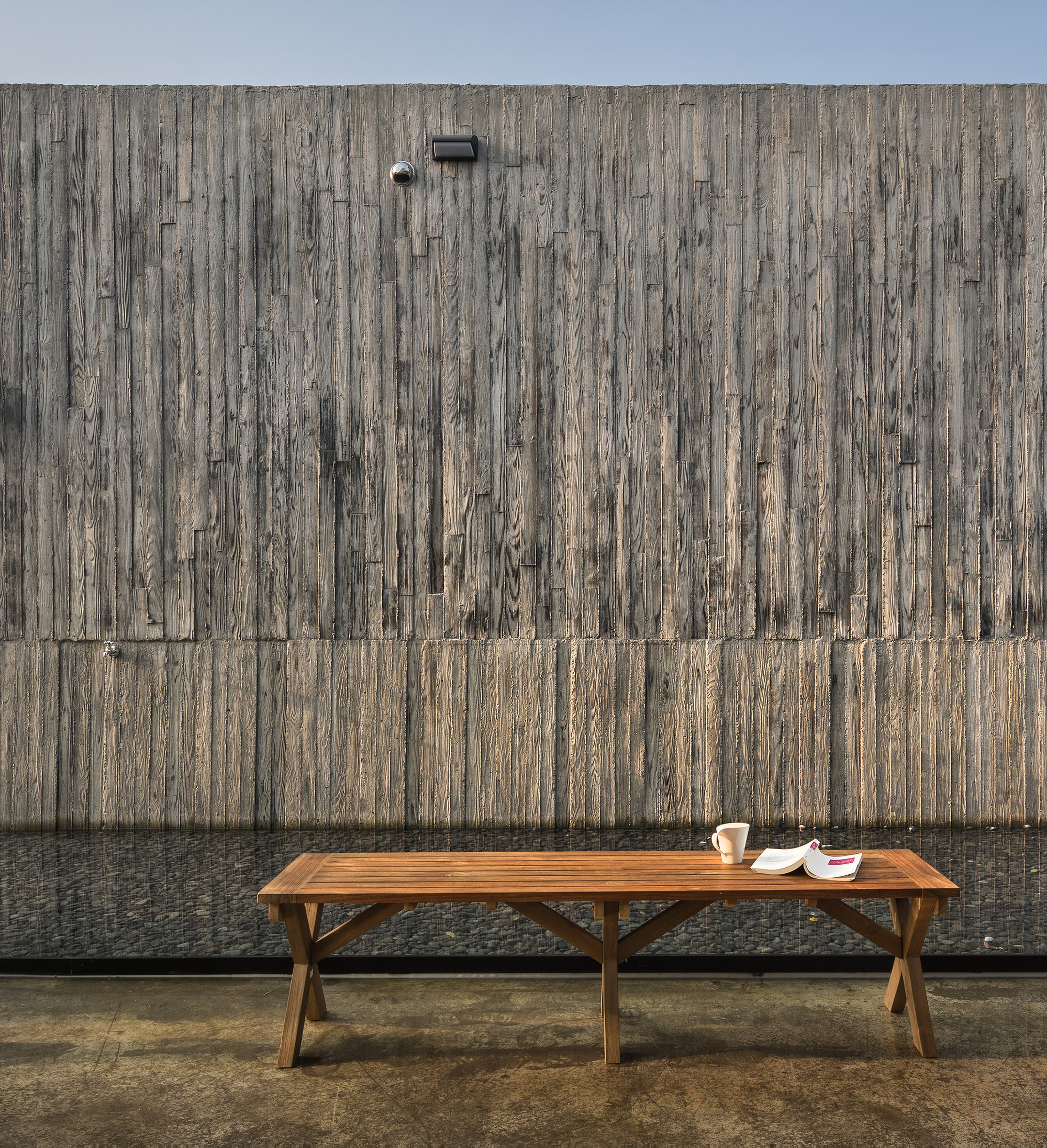 韩国乡村里的现代咖啡屋住宅-19