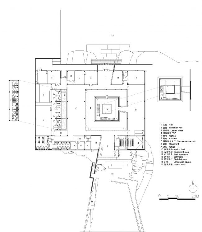 玉门关游客服务中心改造： 一合建筑设计研究中心U10-40