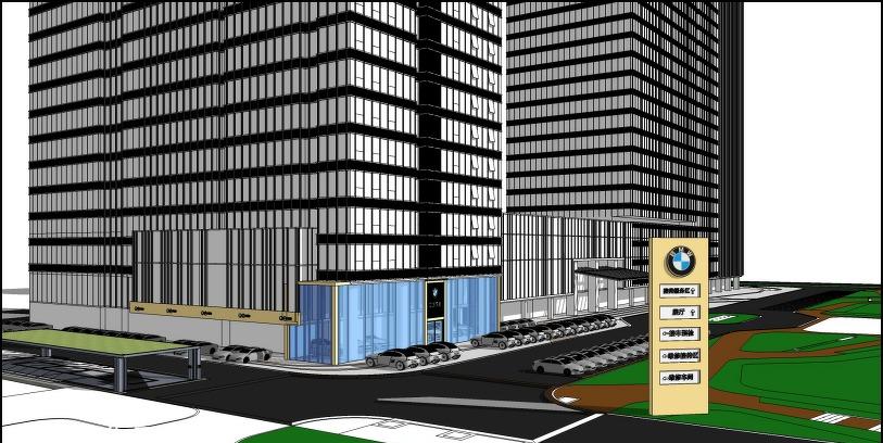 宝马 4S 店中达蓉宝店室内设计亮点解读-14